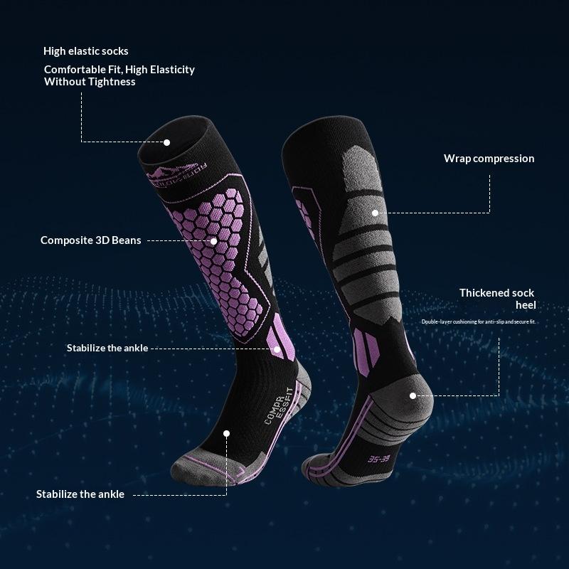 1pair Thermal Winter Cotton Me - Thermal Sock Winter 评论和价格