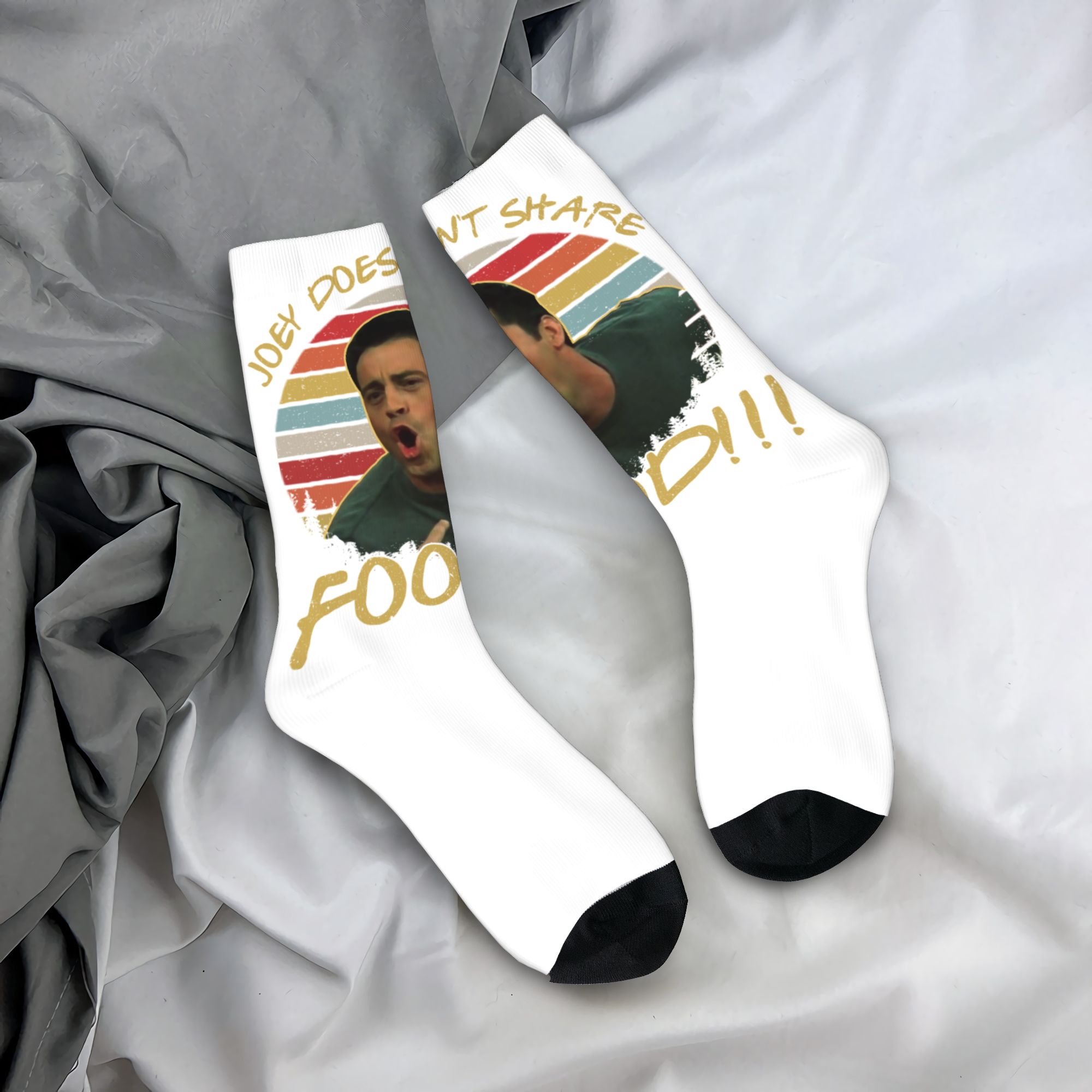 Custom Friends Tv Show Men Wom - No Show Sock Women 评论和价格