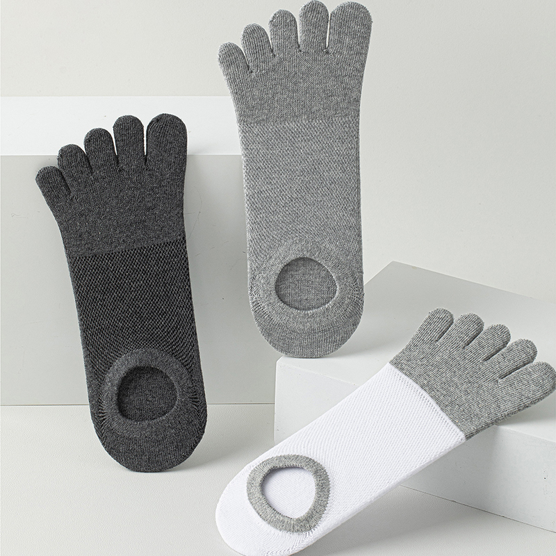 5 Pairs Men's No Show Toe Sock - Toe Sock Split 评论和价格