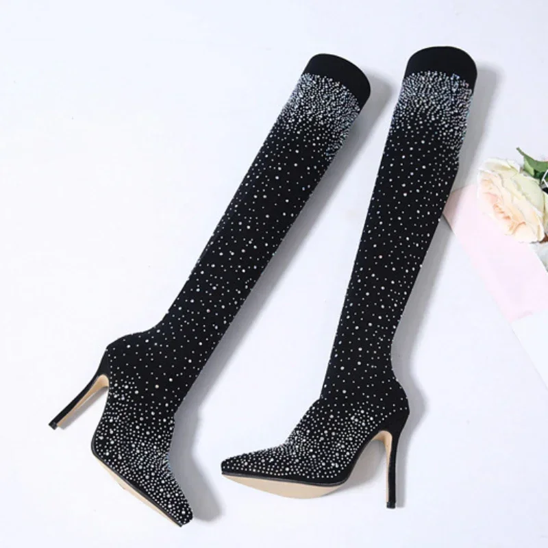 Sexy Over-the-Knee Boots for W - Knee High Sock Women 评论和价格
