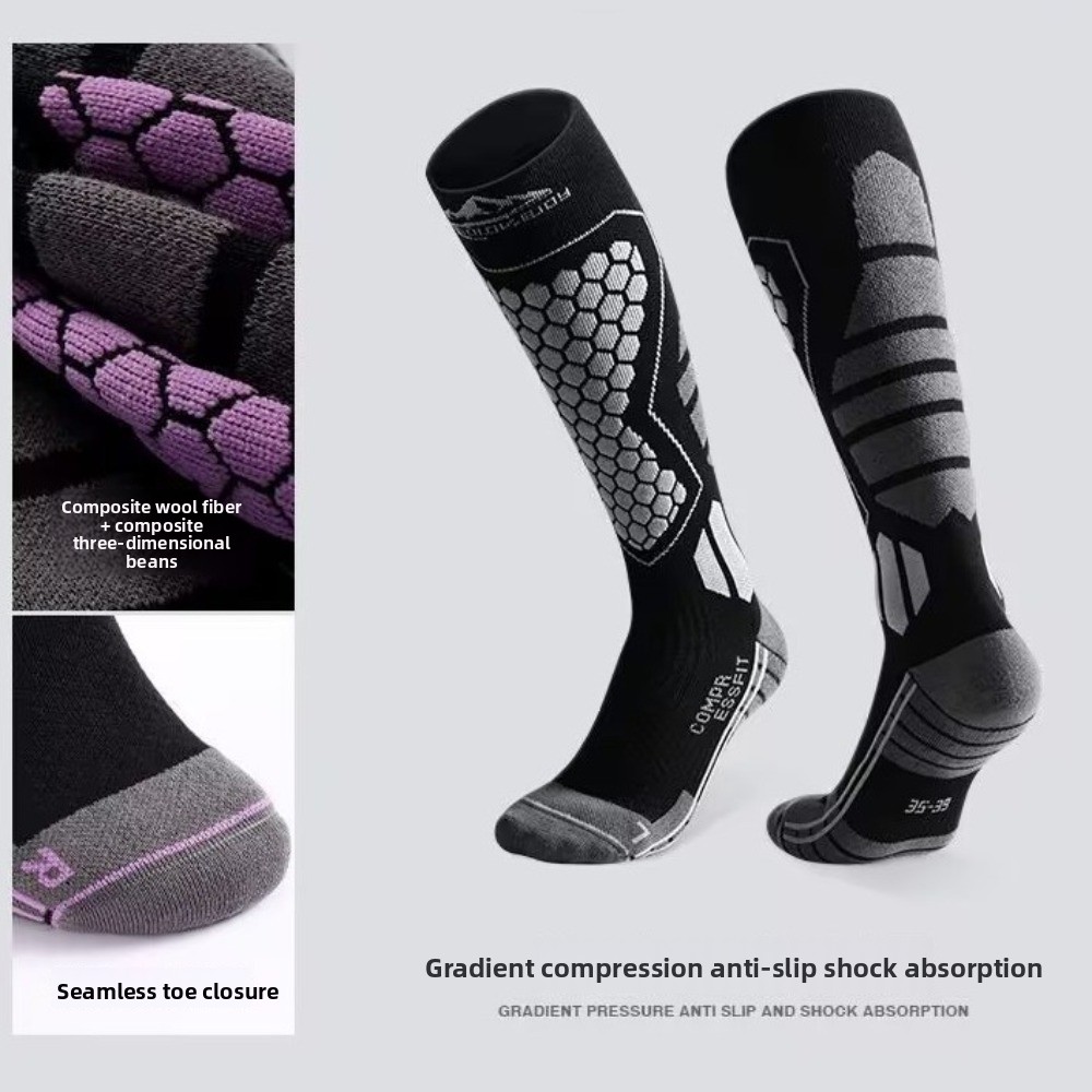 New Thickened Ski Socks Anti-s - Thermal Sock Winter 评论和价格