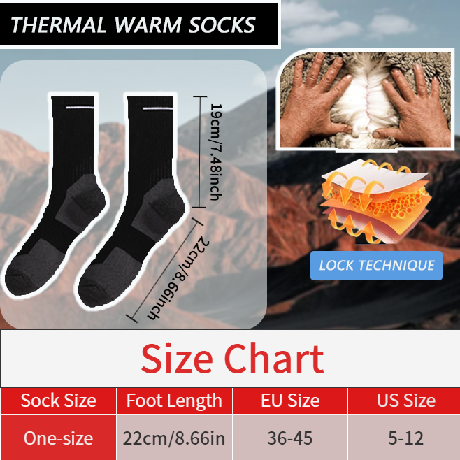 MuqiNush 1/2 Pairs Merino Wool - Wool Hiking Sock 评论和价格