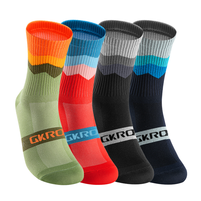 GKRQ 4 Pairs Bike Socks Men Nu - Compression Sock Medical 评论和价格