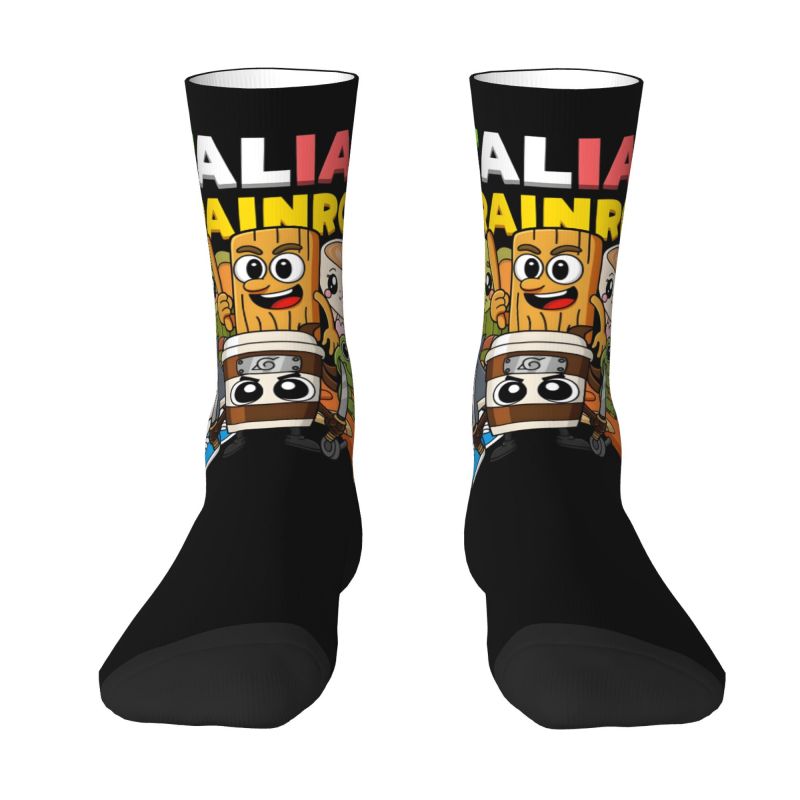 Custom Italian Brainrot Dress  - Dress Sock Men 评论和价格