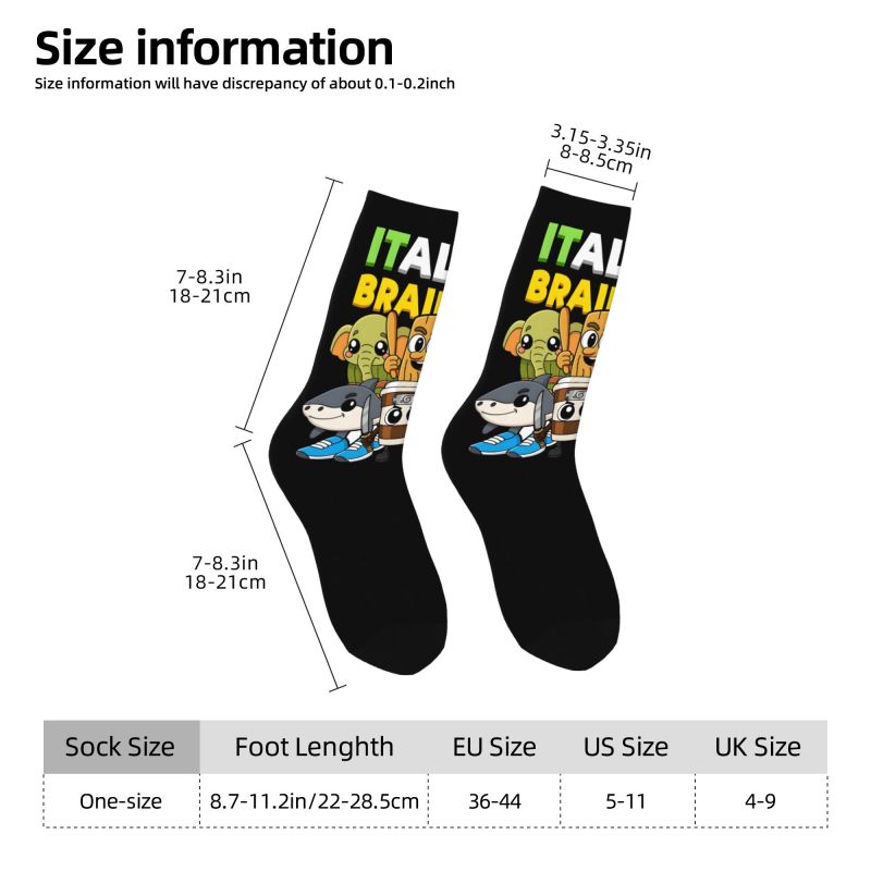 Custom Italian Brainrot Dress  - Dress Sock Men 评论和价格
