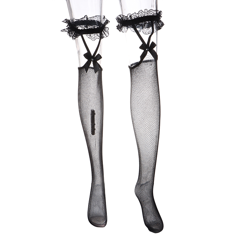 1Pair Sexy Mesh Fishnet Thigh  - Fishnet Stocking Women 评论和价格