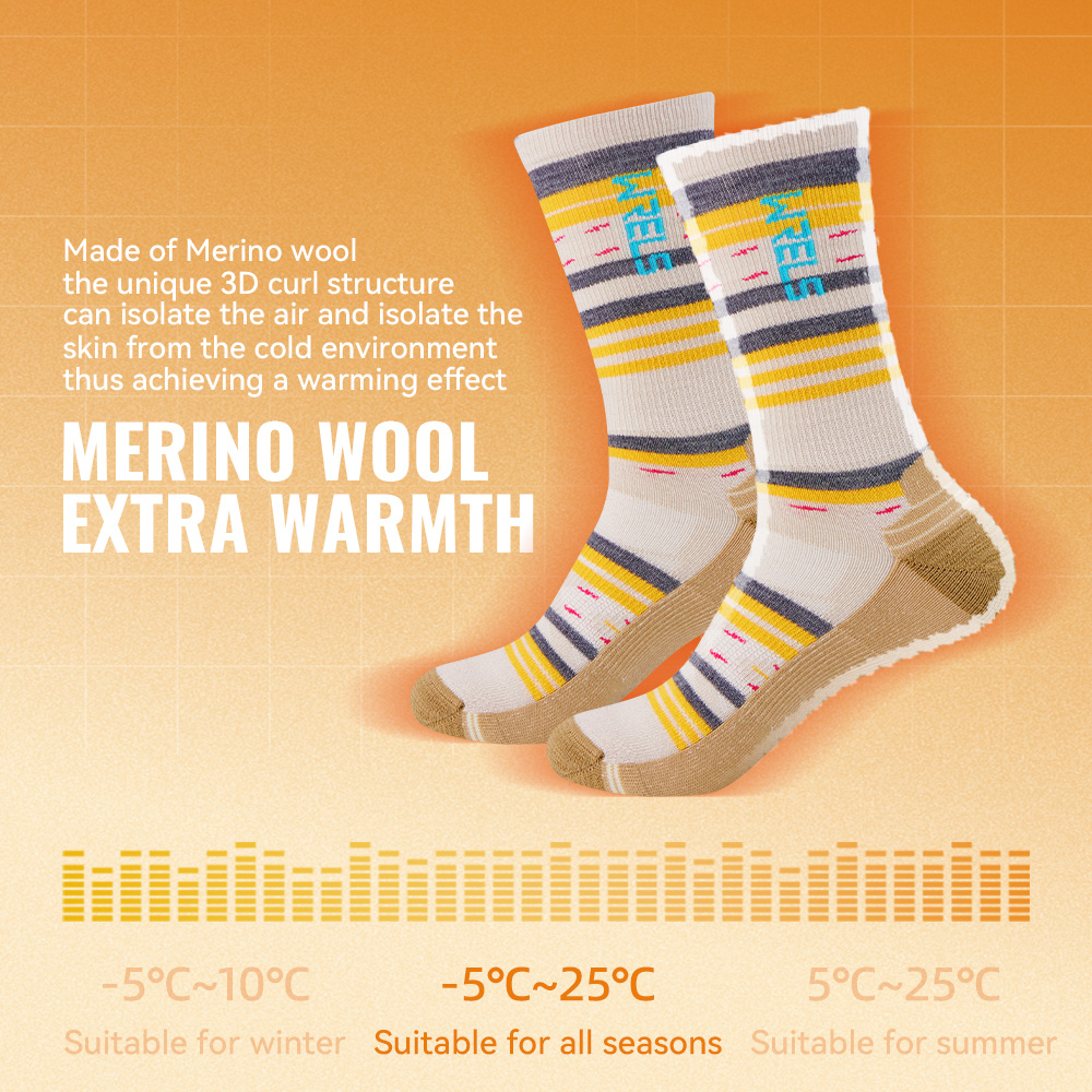WRELS 1/2/3pairs Merino Wool S - Wool Hiking Sock 评论和价格