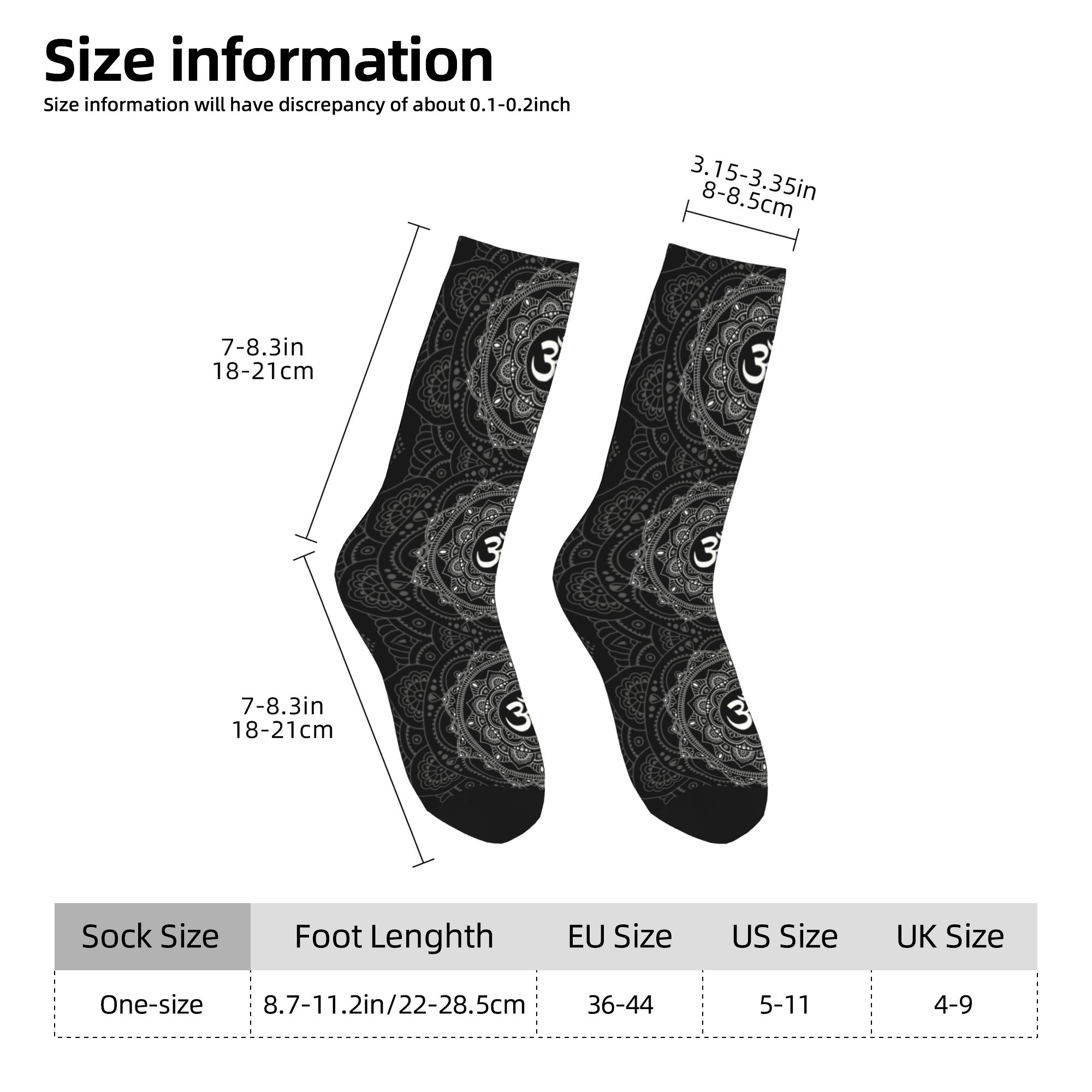 Custom Om Mandala Dress Socks  - Dress Sock Men 评论和价格