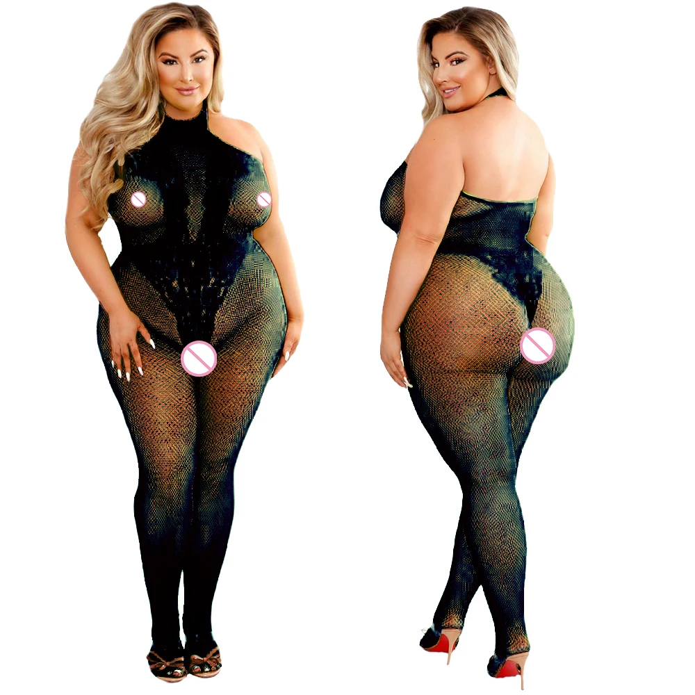 2024 Plus Size Bodystocking Ho - Fishnet Stocking Women 评论和价格